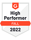 G2 High Performer FALL 2022